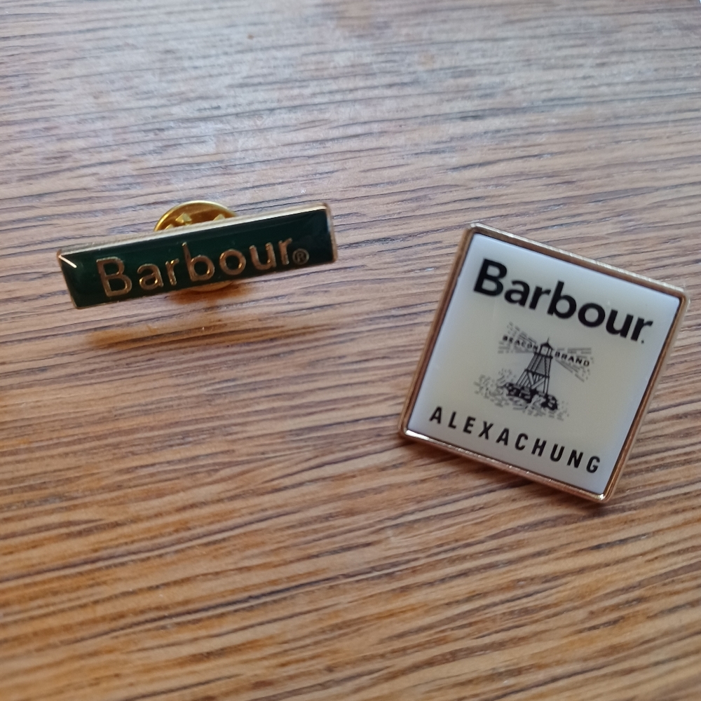 Barbour & Alexa Chung Pins